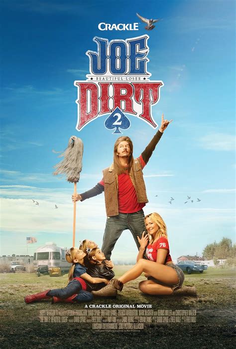 Joe dirt 2 film - Joe Dirt 2: Beautiful Loser. The mullet-topped underdog of America is back. Get ready to paint the country red, white and trash. more. Starring: David SpadeBrittany DanielChristopher …